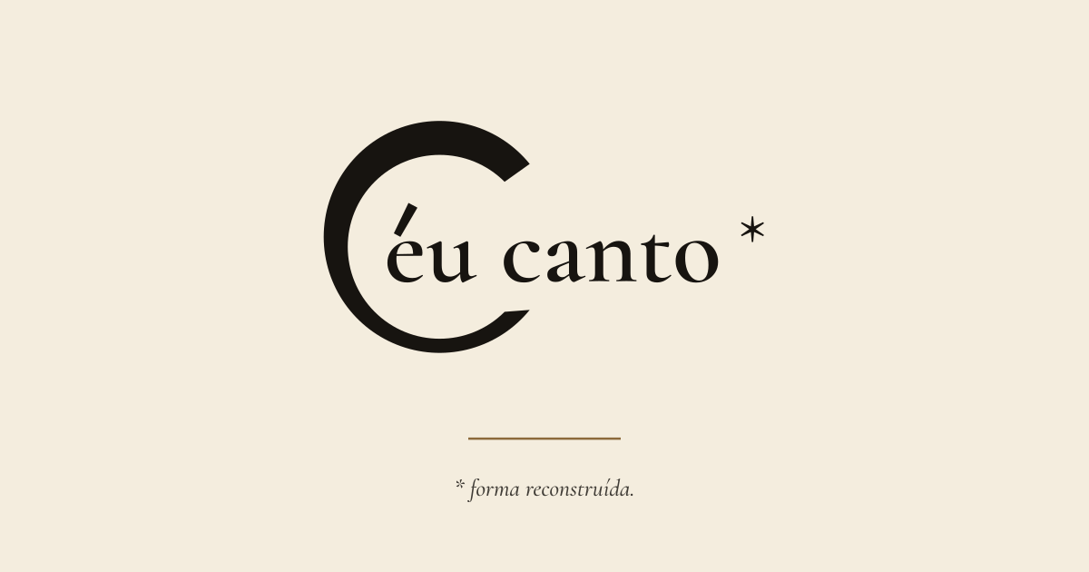 Céu Canto reconstructed wordmark